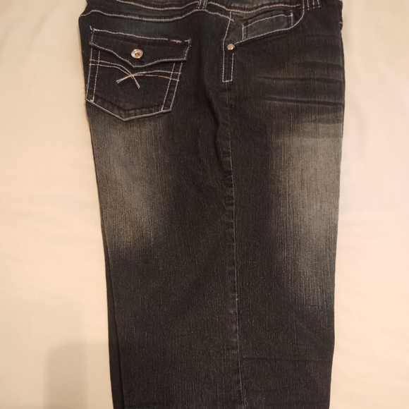 Angels denim Bermuda shorts size 18 - Picture 4 of 5